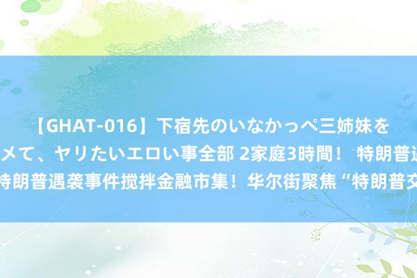 【GHAT-016】下宿先のいなかっぺ三姉妹を泥酔＆淫媚オイルでキメて、ヤリたいエロい事全部 2家庭3時間！ 特朗普遇袭事件搅拌金融市集！华尔街聚焦“特朗普交游”与避险交游