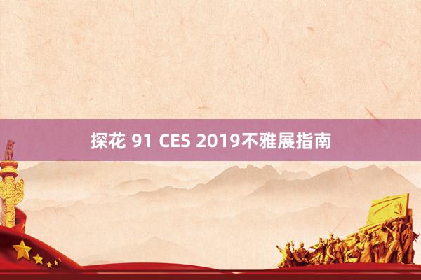 探花 91 CES 2019不雅展指南